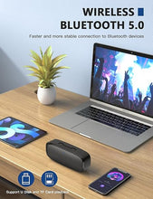 Load image into Gallery viewer, LENRUE Bluetooth Speaker, Wireless Portable Speaker with Loud Stereo Sound, Rich Bass, 12-Hour Playtime, Built-in Mic. Perfect for iPhone, Samsung and More
