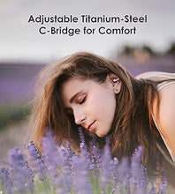 Load image into Gallery viewer, King Lucky Clip on Earbuds Open Ear Wireless Bluetooth 5.4 Headphones with Mic,50H Play,Noise Cancelling,Waterproof,Sports Ear Buds,Comfortable for Small Ears &amp; Glasses Wearers,Workouts (Purple)
