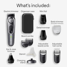 Load image into Gallery viewer, Braun All-in-One Style Kit Series 7 7420, 11-in-1 Trimmer for Men with Beard Trimmer, Body Trimmer for Manscaping, Hair Clippers &amp; More, Braun’s Sharpest Blade, 40 Length Settings, Waterproof
