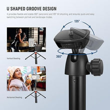 Load image into Gallery viewer, NEEWER Phone Tripod for Cell Phone &amp; Camera with Remote, 62.9&quot; All Metal Selfie Stick Travel Vlog Tripod Stand for iPhone with Phone Holder, Portable Camera Tripod for Canon Sony DLSR GoPro, TS05
