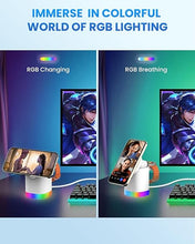 Load image into Gallery viewer, Magnetic Charging Station for Apple Watch: JoyGeek Wireless Charging Stand for Mag-Safe Charger Multiple Devices - for iPhone 16-12 Pro Max Plus, A-pple Watch Series 10-2, Air-Pods 4/3/2/Pro
