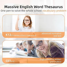 Load image into Gallery viewer, Translation Pen, OCR Digital Reading Pen with 112 Language, Translation Device with 3.69 Inch Touch Screen, Smart Pen for Instant Voice Translator for Study, Travel, Business
