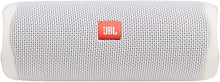 Load image into Gallery viewer, JBL FLIP 5, Waterproof Portable Bluetooth Speaker, White, 3.6 x 3.6 x 8.5
