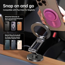 Load image into Gallery viewer, Syncwire Fits MagSafe Car Mount for Car Dash&amp;Tesla Screen[All-Metal] Magnetic Phone Holder, [Flexible Three-axis]360° Rotation Car Mount Strong Magnets Car Phone Holder for iPhone 16 15 14 13 Pro Max
