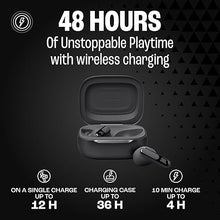 Load image into Gallery viewer, JBL Live Beam 3 - True Wireless Noise-Cancelling Closed-Stick Earbuds, 48Hrs Total Playback, Wireless Charging, 6 Mics for Perfect Calls, Multi-Point Connection, IP55 Waterproof and dustproof (Black)

