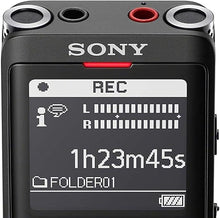 Load image into Gallery viewer, Sony ICD-UX570 Digital Voice Recorder, ICDUX570BLK, USB, Long Battery, Easy File Transfer, Expandable Memory, Batteries Included
