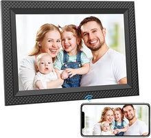 Load image into Gallery viewer, Forc 10.1 Inch Smart WiFi Digital Photo Frame, Digital Picture Frame, Built-in 16GB Storage, IPS Touch Screen, Auto-Rotate, Slideshow, Load Photo and Video via Free App from Phone
