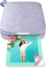 Load image into Gallery viewer, HP Sprocket 2x3&quot; Instant Smartphone Photo Printer - Portable Color Wireless Mobile Printer - Zink Sticky-Back Photos - Print from Compatible iOS &amp; Android Devices with Bluetooth w/Fun App - Purple
