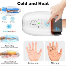 Load image into Gallery viewer, FSA HSA Eligible Hand Massager with Heat and Compression, 6 Levels Pressure Massager for Arthritis and Carpal Tunnel Relief,Hand Massager with Kneading Rollers, Finger Wrist Massager
