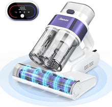 Load image into Gallery viewer, BNEJEN Mattress Vacuum Bed Vacuum Cleaner with UV-C Light, 16Kpa Suction, Ultrasonic, 500W Powerful, High HeatingTech Double-Cup Handheld Vacuums for Dust &amp; Pet Hair, Corded
