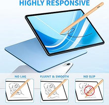 Load image into Gallery viewer, DRYMOKINI Stylus Pen for Touchscreen, Active Stylus Compatible for Android and iOS Tablet/Phones, Rechargeable Universal Stylist Pencil Compatible for A-pple/i-Pad/Phone Tablet, Peach Orange
