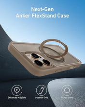 Load image into Gallery viewer, Anker Ultra Magnetic for iPhone Case with Sturdy 360° Ring Stand, Military-Grade Shockproof Kickstand Compatible with MagSafe (for iPhone 16 Pro Max, Caramel)
