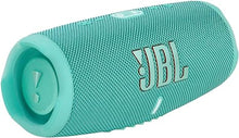 Load image into Gallery viewer, JBL CHARGE 5 - Portable Waterproof (IP67) Bluetooth Speaker with Powerbank USB Charge out, 20 hours playtime, JBL Partyboost (Teal)
