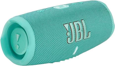 JBL CHARGE 5 - Portable Waterproof (IP67) Bluetooth Speaker with Powerbank USB Charge out, 20 hours playtime, JBL Partyboost (Teal)