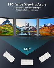 Load image into Gallery viewer, Eyoyo 8 inch Small Mini Monitor 1024x768 Resolution Car Rear View TFT LCD Screen Display with HDMI/VGA/AV Video Input for PC DVD DVR CCD 140 Degree Wi

