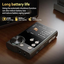 Load image into Gallery viewer, Diofox MP3 Player, High Fidelity Lossless DSD High Resolution Digital Audio Music Player, Portable Audio Player with 64GB Memory Card, Supports up to 256GB
