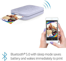 Load image into Gallery viewer, HP Sprocket 2x3&quot; Instant Smartphone Photo Printer - Portable Color Wireless Mobile Printer - Zink Sticky-Back Photos - Print from Compatible iOS &amp; Android Devices with Bluetooth w/Fun App - Purple

