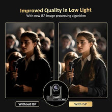 Load image into Gallery viewer, NexiGo PTZ Camera 20X Optical Zoom with PoE HDMI/3G-SDI/USB/LAN IP Streaming Outputs, Auto AI Tracking for Video Conferencing Live Streaming Meeting Church Services Worship Skype Zoom Teams OBS
