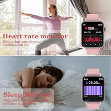 Load image into Gallery viewer, 1.90'' with Smart Watch(Answer/Make Calls),Smart Fitness Tracker Watches for Android/iOS Phones,Bluetooth Call and Text Message/Sleep Monitor/Heart Rate/Step Counter Android Smartwatch for Women Men
