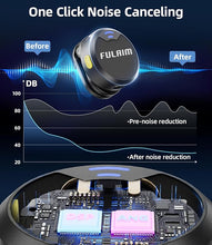 Load image into Gallery viewer, FULAIM X3 Wireless Lavalier Microphone with 32H Charging Case for iPhone/Android/PC, DSP Noise Reduction Mini Lapel Microphone for Video Recording, Vlogging, YouTube, Interview (X3-Case)
