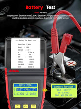 Load image into Gallery viewer, ANCEL BST500 Battery Tester with Printer, 12V 24V Car Battery Load Tester Automotive, 99% Accuracy Auto Battery Analyzer Tester, Cranking Charging System Test Tool for Car Heavy Duty Truck SUV ATV RV
