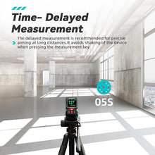 Load image into Gallery viewer, Laser Measurement Tool, MiLESEEY 330Ft Multifunctional Laser Measure with 2.4&quot; Color Backlit Display, Rechargeable Laser Distance Meter with Angle Sensor, m/cm/mm/in/ft+in Measurement Unit
