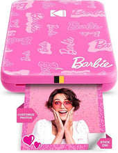 Load image into Gallery viewer, KODAK Barbie x Step Slim Wireless Instant Portable Photo Mobile Printer – Full Color Prints in Zink 2x3” Sticky-Backed Photos from iOS &amp; Android Devices via Bluetooth in The App – Signature Style
