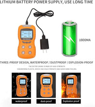 Load image into Gallery viewer, 4IN1 Gas Detector, Rechargeable Portable 4 IN1 Clip Gas Monitor Meter Tester Analyzer Sound Light Shock
