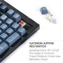 Load image into Gallery viewer, Keychron V6 Max Wireless Custom Mechanical Keyboard, 2.4 GHz Bluetooth QMK Full-Size Layout RGB with Hot-swappable Gateron Red Switch Compatible with Mac Windows Linux
