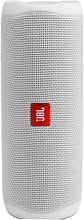 Load image into Gallery viewer, JBL FLIP 5, Waterproof Portable Bluetooth Speaker, White, 3.6 x 3.6 x 8.5
