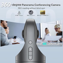 Load image into Gallery viewer, KanDao Meeting Pro - 360 Video Conference Camera, 4-in-One AI Smart Tracking Video Conferencing System, Works on Microsoft Teams, Zoom, Google Meet, Skype etc, Hybrid Meeting Room Zooming Camera
