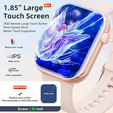 Load image into Gallery viewer, Smart Watch(Answer/Make Call), 1.85&quot; HD Smartwatch for Women, 2024 Fitness Activity Tracker with Multiple Sport Modes/Pedometer, Alexa Built-in Smart Watches for Women Android iOS Phones Compatible
