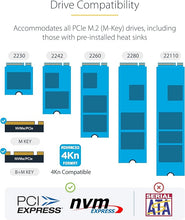 Load image into Gallery viewer, StarTech.com 1:1 M.2 NVMe Drive Duplicator, 90GBpm Standalone M.2 SSD Cloner/Copier, USB-C 3.2 20Gbps M.2 Dual-Bay Drive Dock
