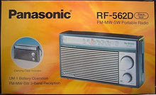 Load image into Gallery viewer, PANASONIC RF-562D AM FM SW Shortwave Transistor Radio - Retro Design (Battery operated)
