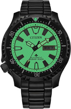 Load image into Gallery viewer, Citizen Men's Eco-Drive Promaster Dive Automatic Black IP Stainless Steel Watch, Rotating Bezel (Model: NY0155-58X)
