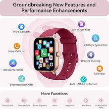 Load image into Gallery viewer, Gydom Smart Watch for Women Android &amp; iPhone, Alexa Built-in, 1.8&quot; Smartwatch with Heart Rate/SpO2/Sleep Monitor, IP68 Waterproof Activity Fitness Tracker, 101+ Sports Mode
