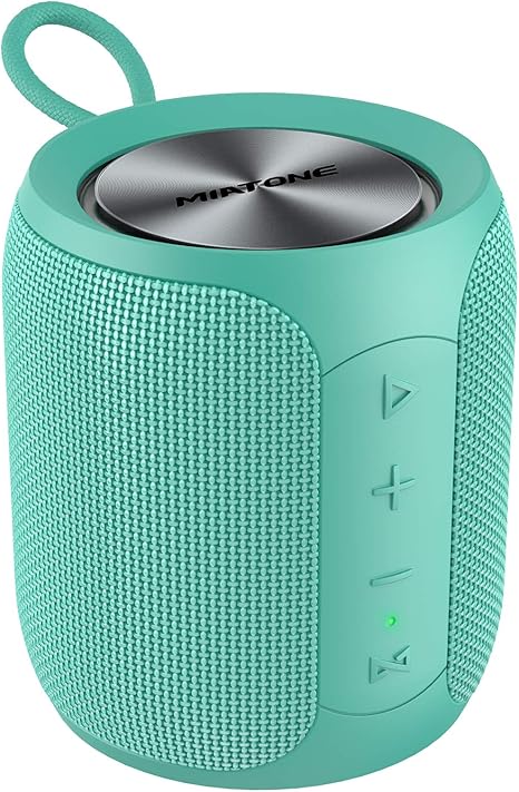 MIATONE QBOX - 16W Wireless Bluetooth Speaker IP67 Waterproof Speaker with Deep Bass, Portable Speaker for Party Beach Camping, Teenage Boy Girls Birthday Gift Ideas, Mens Women, Green