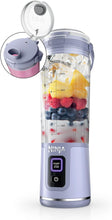 Load image into Gallery viewer, Ninja Blast Portable Blender, Cordless, 18oz. Vessel, Personal Blender For-Shakes and Smoothies, BPA Free, Leakproof-Lid and Sip Spout, USB-C Rechargeable, Dishwasher Safe Parts, Lavender, BC151ML
