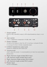 Load image into Gallery viewer, TOPPING L30II NFCA Linear Headphone Amp - 6.35mm Jack 3.5mm Adaptor RCA Input and Output 37Vpp high Output Voltage Mini HiFi Amp Audio Hi-Res Preamplifier (Black)
