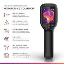 Load image into Gallery viewer, Amcrest Thermal Imaging Camera (256 x 192 Resolution), Commercial Thermal Imager, Handheld Thermal Camera, 49152 Pixels, Thermometer with 2.4&quot; Color Display Screen (TPC-HT2201-TB3)
