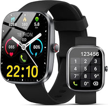 Load image into Gallery viewer, Kuizil Smart Watch, 1.91&quot; HD Smartwatch for Men Women (Answer/Make Call), Fitness Tracker with 100+ Sport Modes, IP68 Waterproof, Heart Rate/Sleep Monitor, Activity Tracker for Android iOS
