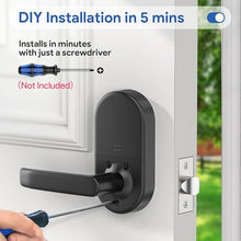 Load image into Gallery viewer, Smart Keypad Door Lock with Handle: Keyless Entry Door Lock for Front Door - Electronic Digital Door Lock- Code Door Lock - Easy Installation
