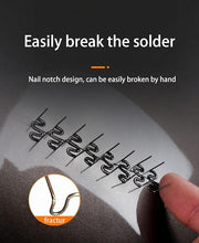 Load image into Gallery viewer, 2PCS Plastic Welders, 1200PCS Staples 40PCS Rods Plastic Welding Kit, 5 in 1 Welding Tips Tape Sandpaper Wire Mesh Stand Metal Brush Screwdriver, Bumper Repair Kit(Red)
