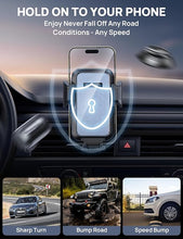 Load image into Gallery viewer, [2024 Newest] Dashboard Phone Holders for Your Car (+Air Vent Clip) [Military Grade Stable] , Car Cell Phone Holder, Rotatable Suction Cup Car Phone Mount for All Phone (Rock Blue)
