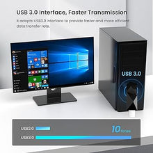 Load image into Gallery viewer, DBIT AX1800 WiFi 6 USB Adapter for Desktop PC (D1-X18) Long Range Wireless Network Adapter USB WiFi Dongle with USB3.0, 5GHz/1201Mbps + 2.4GHz/574Mbps, MU-MIMO, OFDMA, Supports Windows 11/10
