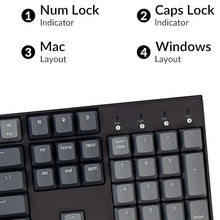 Load image into Gallery viewer, Keychron K10 Wireless Mechanical Gaming Keyboard, Hot-Swappable 104 Keys Full Size Gateron G Pro Brown Switch, White LED Backlight USB-C Wired Bluetooth Professional Office Keyboard for Mac/Windows
