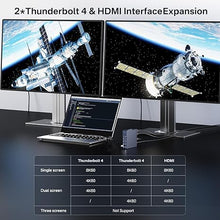 Load image into Gallery viewer, ACASIS Thunderbolt 4 Dock - 21 Ports,MacBook Pro Docking Station Dual Monitor?8K60Hz HDMI, 2.5 GbE Ethernet, SD/TF 4.0, 10Gbps USB C/A 3.2 Gen2, 3.5mm Audio, 40Gbps Dock for Mac M1/M2/M3 Pro/Max

