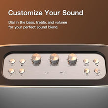 Load image into Gallery viewer, DOSS SoundBox H100 Bluetooth Speaker with 50W Immersive Sound, 24H Playtime, Wireless Stereo Pairing, Power Bank, Treble &amp; Bass Adjustment, Portable Speaker with Flexible Handle for Party, Home
