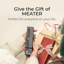 Load image into Gallery viewer, MEATER SE: Smart Bluetooth Meat Thermometer | Long Wireless Range | for Oven, Grill, Kitchen, BBQ, Smoker, Air Fryer | Step-by-Step Recipes in App | Dual Sensors | Black Charger [2024 Release]
