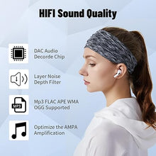 Load image into Gallery viewer, 128GB MP3 Player with Bluetooth 5.3, Portable Digital Lossless Music Player with Built-in Speaker, 2.0 in Full Touch Screen, HiFi Sound, FM Radio, Voice Recorder, Earphones Included
